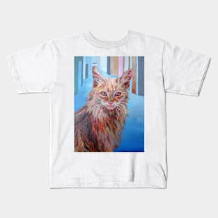 Ginger cat Kids T-Shirt